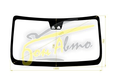 Стекло лобовое DAIHATSU ATRAI 2005-2021 (S320-2018-1300*763*) место под 2 камеры 
Бренд: BENSON