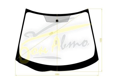 Стекло лобовое TOYOTA PREVIA 2006- (ACR50-RHD) 
Бренд: ZDG