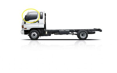 Стекло боковое KIA PAMAX 1999- (HD65) FD/LH 
Бренд: BSG