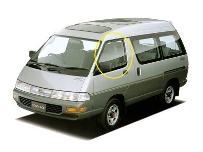 Стекло боковое TOYOTA TOWN ACE 1992-1996 (CR30) FD/LH 
Бренд: ZDG