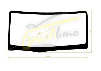 Стекло лобовое DAIHATSU MOVE CONTE 2008-2017 (L575,L585-RHD) 
Бренд: ZDG