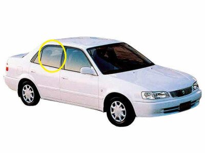 Стекло боковое TOYOTA COROLLA 1995-2000 AE110-4d sed RD/RH 
Бренд: BENSON