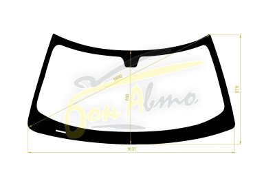 Стекло лобовое CHRYSLER 300C 2004-2010 (LHD-4d sed) 
Бренд: BSG с синей полосой