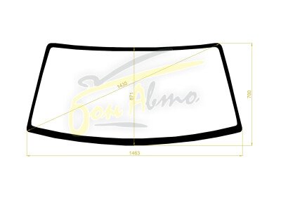 Стекло лобовое MAZDA PROCEED MARVIE 1985-1998 (UF) 
Бренд: ZDG с синей полосой