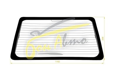 Стекло заднее с обогревом TOYOTA TOWN ACE 1996-2008 (CR40) 
Бренд: BSG