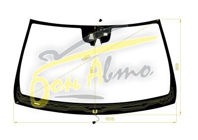 Стекло лобовое MERCEDES E-CLASS 2009-2016 (W212-LHD-2013) обогрев щеток, место под 2 камеры с обогревом, место под датчик дождя, антенна, 
Бренд: BENSON