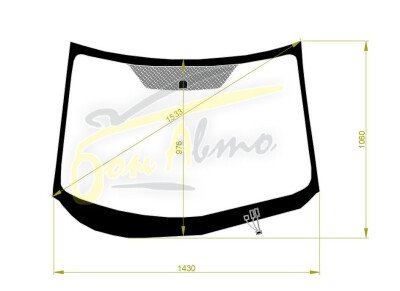 Стекло лобовое HONDA VEZEL 2013-2021 (RU1-RHD) обогрев щеток антенна, 
Бренд: BENSON