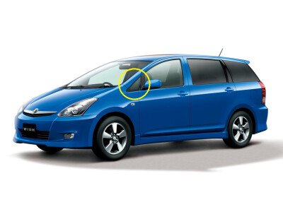 Стекло боковое TOYOTA WISH 2003-2009 (ANE10) FV/LH/X 
Бренд: BENSON