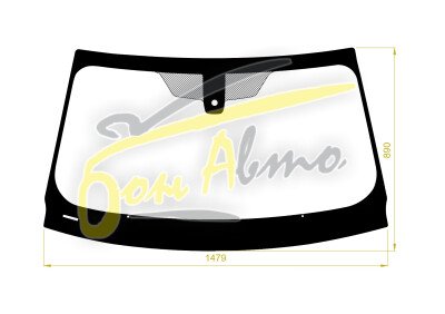 Стекло лобовое BMW 4-SERIES 2020- (G22-2d coupe) место под датчик дождя молдинг, 
Бренд: BENSON