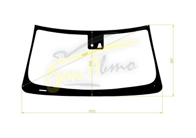 Стекло лобовое CHEVROLET SUBURBAN 2015-2020 (K2YC-LHD) место под 1 камеру, место под датчик дождя, молдинг, фурнитура, 
Бренд: BENSON с синей полосой