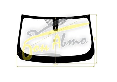 Стекло лобовое BMW 5-SERIES 2010-2016 (F07-2012-GT-5d h/b) место под датчик дождя 
Бренд: КМК