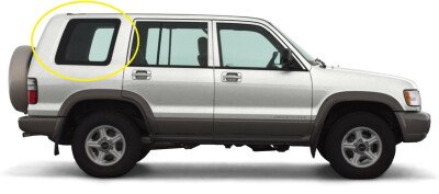 Стекло боковое ISUZU BIGHORN 1991-2002 (UBS69 -5d) SW/RH/X 
Бренд: BSG
