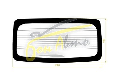 Стекло заднее с обогревом MAZDA BONGO BRAWNY 1999- (SKE) 
Бренд: ZDG