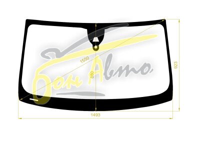 Стекло лобовое AUDI Q5 2008-2017 (8R) место под 1 камеру, место под датчик дождя, молдинг, 
Бренд: BENSON