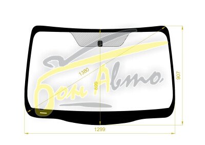 Стекло лобовое RENAULT PULSE 2012- (K13) 
Бренд: ZDG