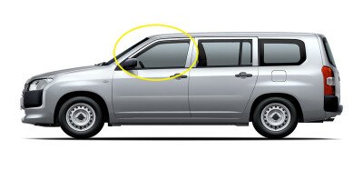 Стекло боковое TOYOTA PROBOX 2002- NCP50 FD/LH 
Бренд: BSG