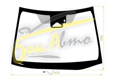 Стекло лобовое TOYOTA COROLLA 2018- (E210-LHD-2023) обогрев щеток, большое окно под камеру, место под датчик дождя, молдинг, 
Бренд: BENSON