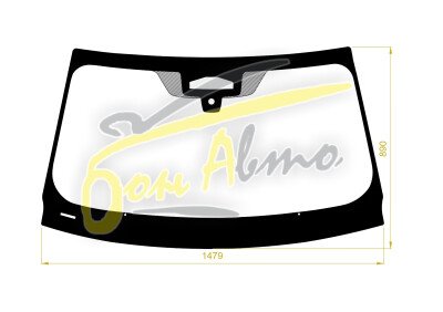 Стекло лобовое BMW 4-SERIES 2020- (G22-2d coupe) большое окно под камеру с обогревом, место под датчик дождя, 
Бренд: BENSON