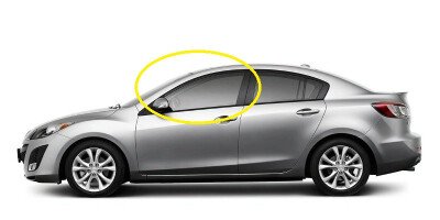 Стекло боковое MAZDA 3 2008-2013 (BL-4d sed) FD/LH 
Бренд: BSG