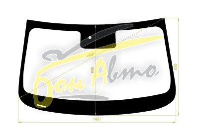 Стекло лобовое HAVAL JOLION 2020- (SUV-LHD) место под датчик дождя (справа) молдинг, фурнитура, 
Бренд: FYG