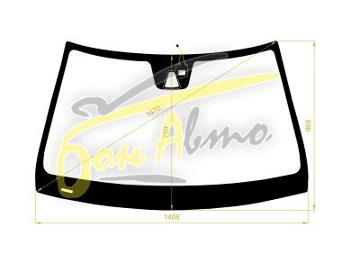 Стекло лобовое MERCEDES E-CLASS 2009-2016 (C207-LHD-2d coupe-2013) место под 1 камеру с обогревом, место под датчик дождя, 
Бренд: КМК с синей полосой