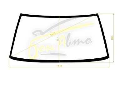 Стекло лобовое TOYOTA CAMRY 1982-1986 (V10-sed) 
Бренд: BSG с зеленой полосой