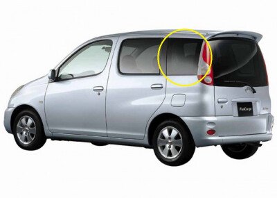 Стекло боковое TOYOTA FUNCARGO 1999-2005 CP20 SW/LH/X 
Бренд: BENSON