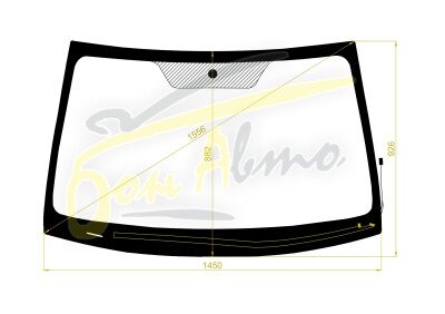 Стекло лобовое SUBARU OUTBACK 2009-2014 (BR9-LHD-5d) обогрев щеток 
Бренд: BSG с зеленой полосой