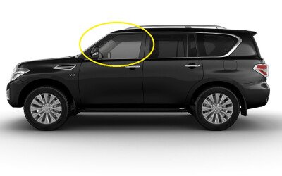 Стекло боковое NISSAN PATROL 2010-2024 Y62 LFD/LH 
Бренд: BENSON