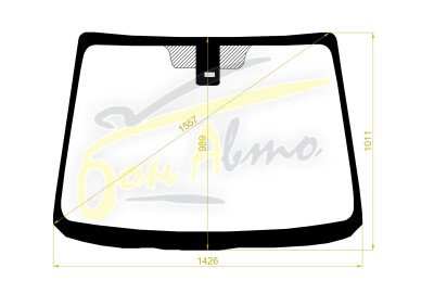 Стекло лобовое MAZDA PREMACY 2005-2010 (CR-RHD) место под датчик дождя (прямоугольный) 
Бренд: BSG