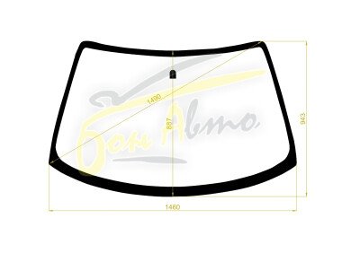 Стекло лобовое MAZDA FAMILIA 1998-2004 (BJ-4d sed) 
Бренд: BSG
