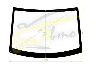 Стекло лобовое NISSAN OTTI 2005-2006 (H91W) 
Бренд: BENSON