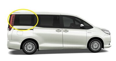 Стекло боковое TOYOTA NOAH 2014-2022 ZR80 SW/RH/X 
Бренд: BENSON Тонированное