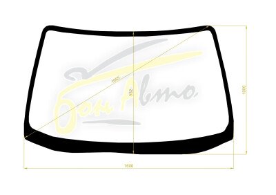 Стекло лобовое ACURA MDX 2000-2006 (YD1-LHD) 
Бренд: BSG Бронзовый оттенок с коричневой полосой