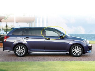 Стекло боковое TOYOTA COROLLA FIELDER 2012- E160 FD/RH 
Бренд: BSG