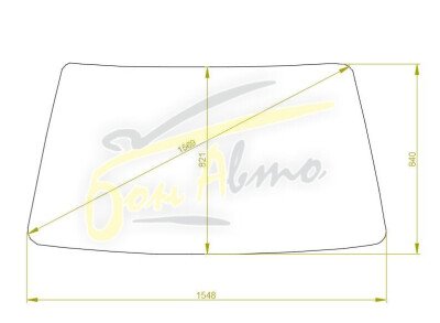 Стекло лобовое ISUZU FARGO 1995-2001 (E24) 
Бренд: BSG