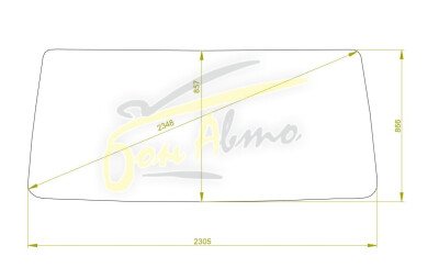 Стекло лобовое ISUZU GIGA 1994- (CYH50-2305*866*2348) 
Бренд: КМК с синей полосой