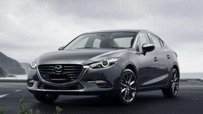 Стекло лобовое MAZDA 3 2013-2019 (BM-LHD) место под 1 камеру, место под датчик дождя, 
Бренд: КМК с синей полосой