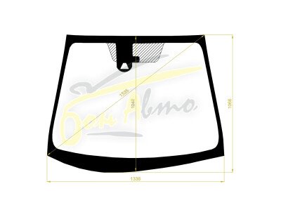 Стекло лобовое HONDA SHUTTLE 2015- (GP8-RHD-5d) 
Бренд: ZDG с синей полосой