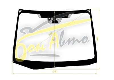 Стекло лобовое SUBARU XV 2017- (GT-RHD) место под 2 камеры, место под датчик дождя, 
Бренд: BENSON