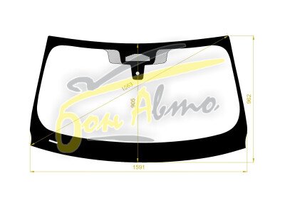 Стекло лобовое BMW X6 2020- (G06) большое окно под камеру с обогревом, место под датчик дождя, молдинг, проекция, акустическое, 
Бренд: BENSON