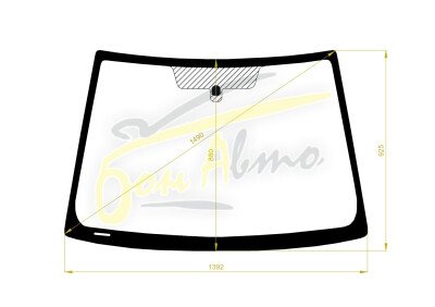 Стекло лобовое GEELY VISION 2008- (зерк) 
Бренд: ZDG