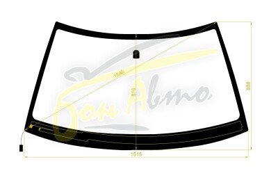 Стекло лобовое SUBARU FORESTER 1996-2002 (SF5-RHD) обогрев щеток 
Бренд: BSG