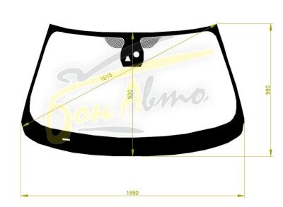 Стекло лобовое BMW X6 2008-2014 (E71) место под камеру, место под датчик дождя,, 
Бренд: BENSON