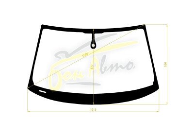 Стекло лобовое AUDI A6 2011-2018 (C7-4d sed) место под датчик дождя молдинг, фурнитура, 
Бренд: FYG с серой полосой