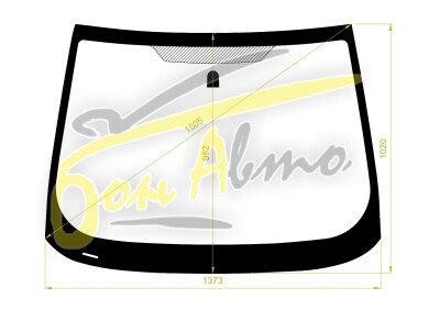 Стекло лобовое OPEL ASTRA GTC J 2011- (P10) 3d hbk 
Бренд: КМК с синей полосой