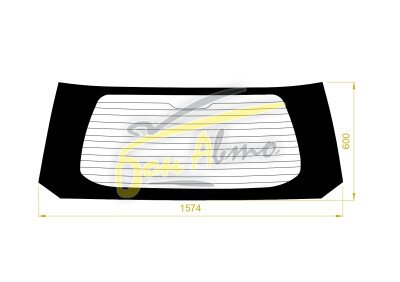 Стекло заднее с обогревом HONDA STEPWGN 2009-2015 (RK1-7) 
Бренд: ZDG