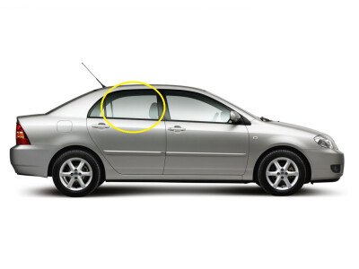 Стекло боковое TOYOTA COROLLA 2000-2006 (NZE120) RD/RH 
Бренд: ZDG