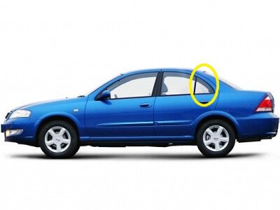 Стекло боковое NISSAN ALMERA CLASSIC 2006-2012 (B10-RUS) RQ/LH 
Бренд: BSG
