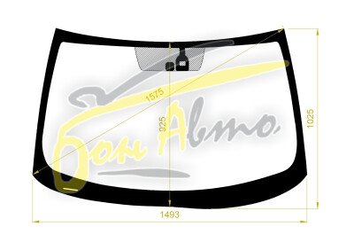 Стекло лобовое PEUGEOT 4008 2012-2017 (GA-LHD) место под датчик дождя 
Бренд: BENSON